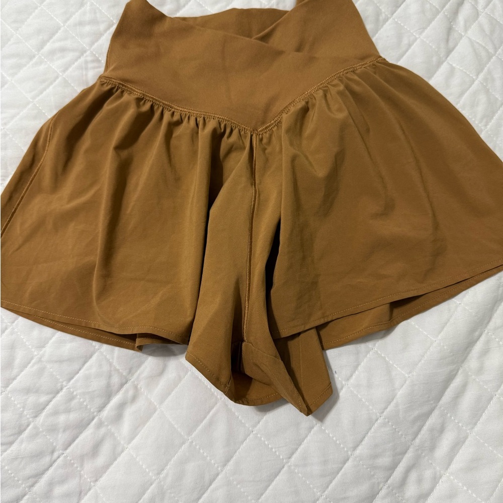 Aerie Brown Athletic Shorts